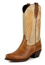 Bottes MAYURA WINGS 2666 BROWN ET BLANC