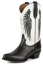 Bottes MAYURA WINGS 2666 NOIR ET BLANC