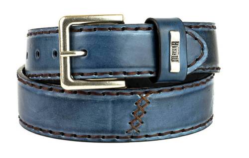 Ceinture cuir vachette MAYURA M-925 AZUL